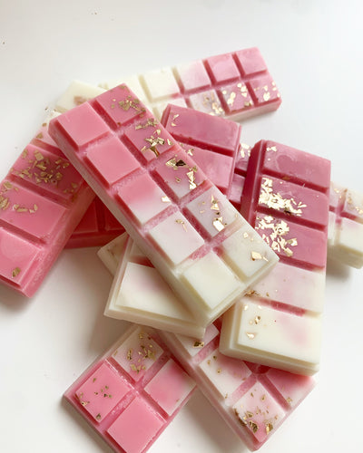 Vanilla with Japanese Cherry Soy Melts made from 100% Natural soy wax and Premium grade Essential or Fragrance Oils